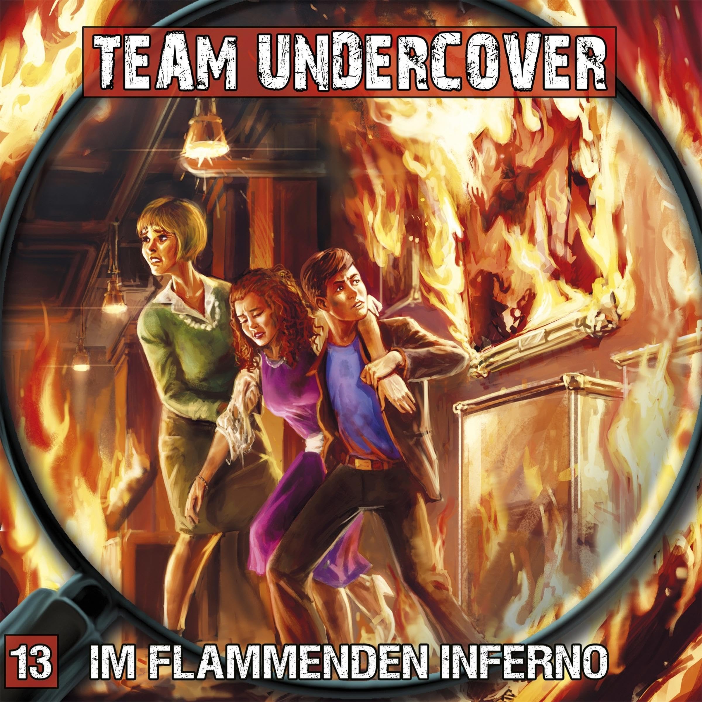 Cover art for Im flammenden Inferno