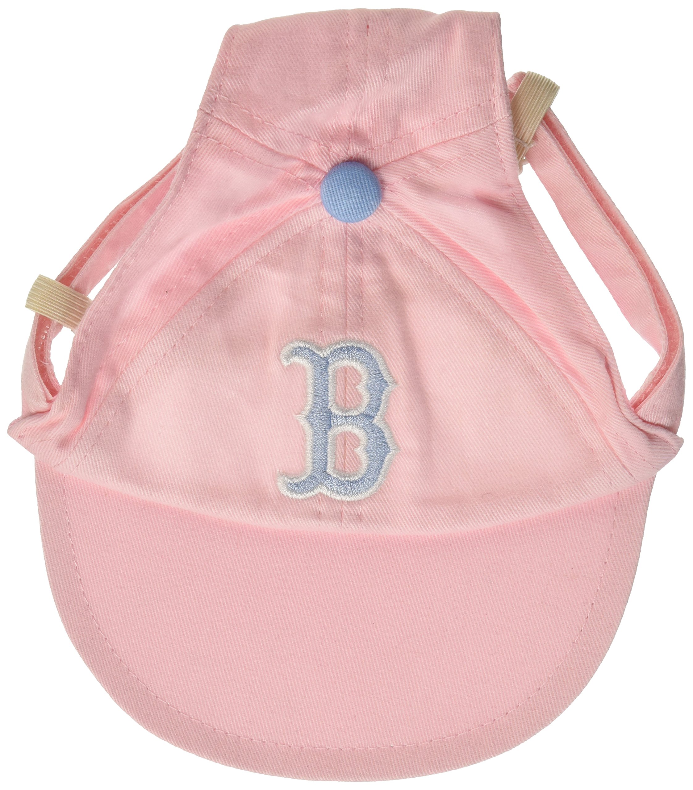 MLB Boston Red Sox Pink Dog Cap, Large