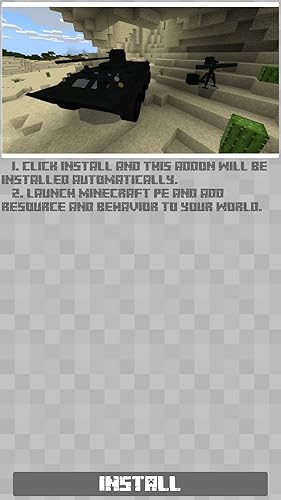 War Vehicles Mod for Minecraft PE