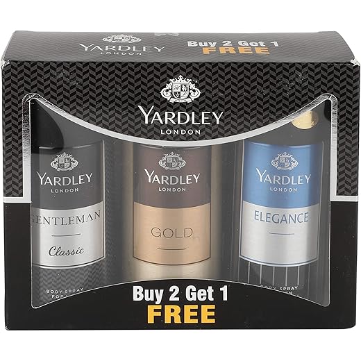 Yardley London Gentleman Classic Deo with Gold Body Spray an