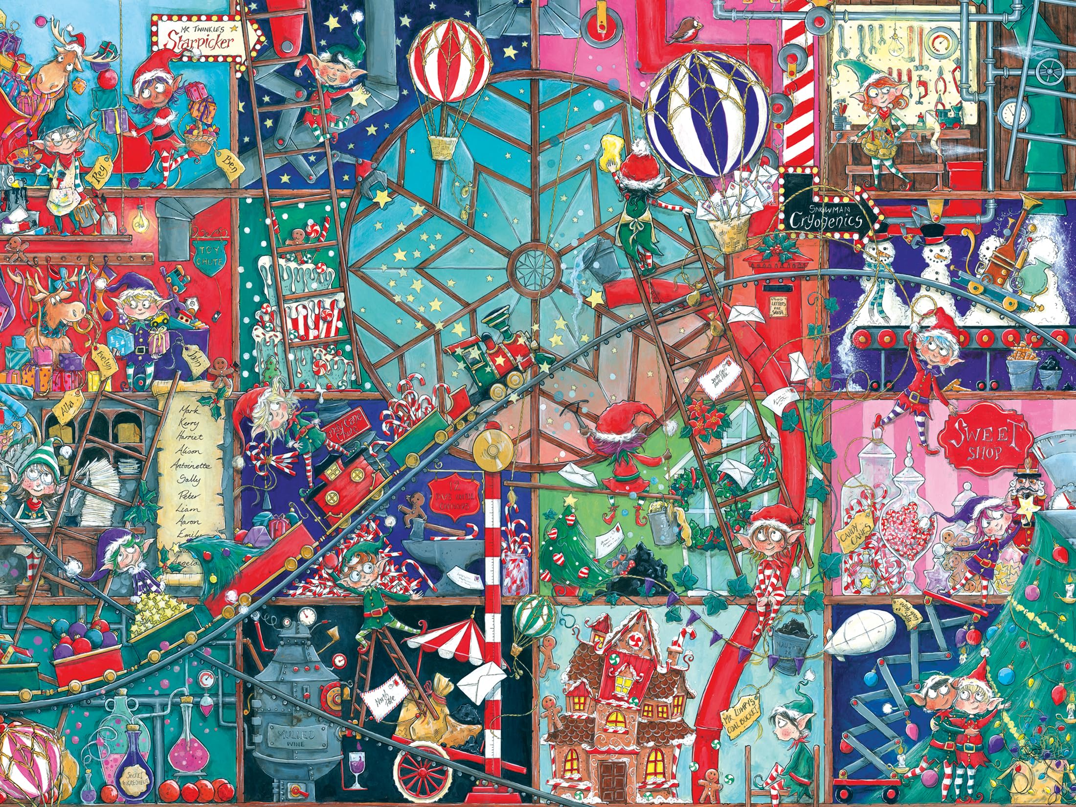 Ravensburger Adult Puzzles The Elf Factory - Ages 12+