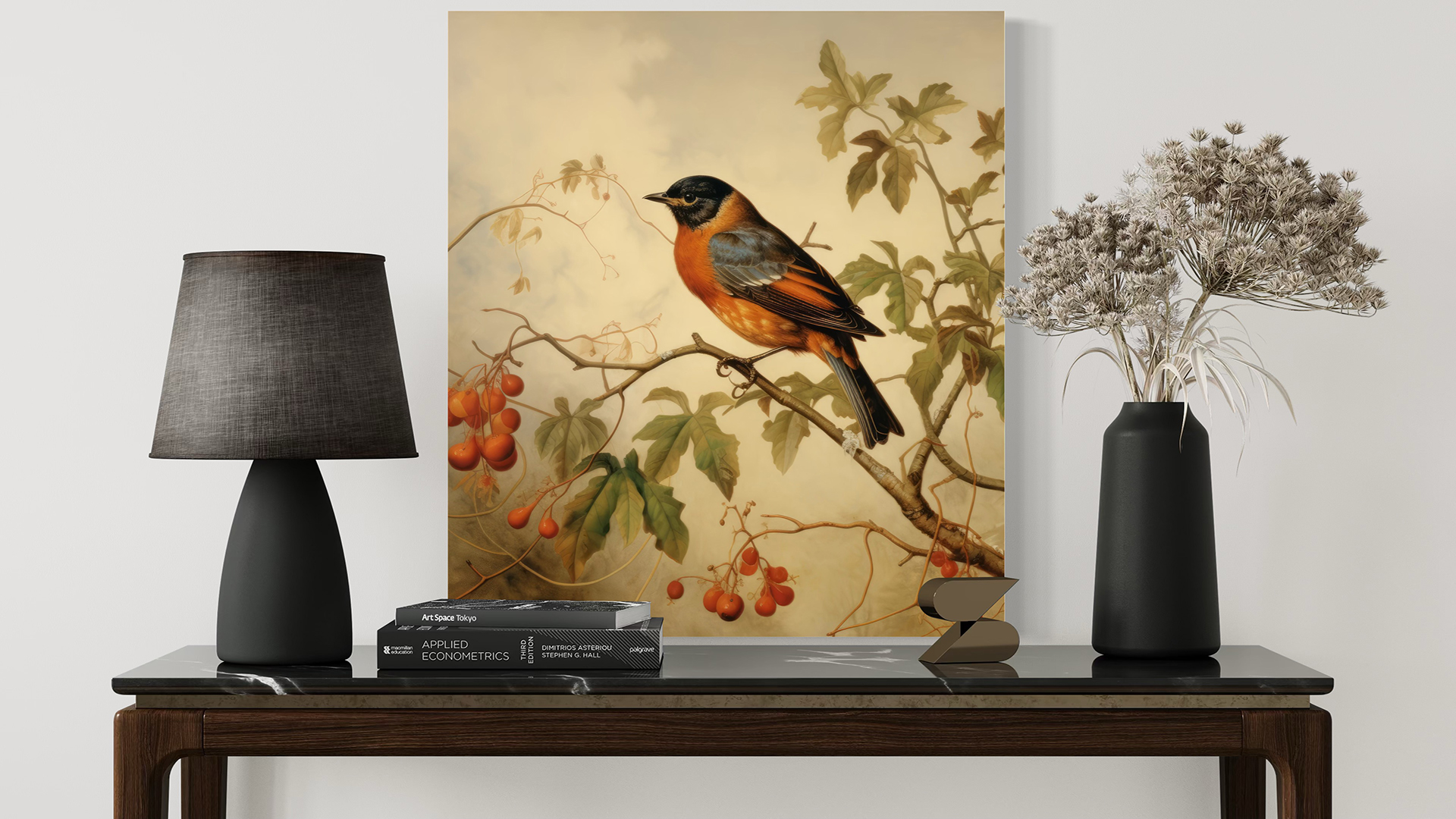 Amazon.com: Robin Bird Vintage Poster Art Print Retro Wall Art