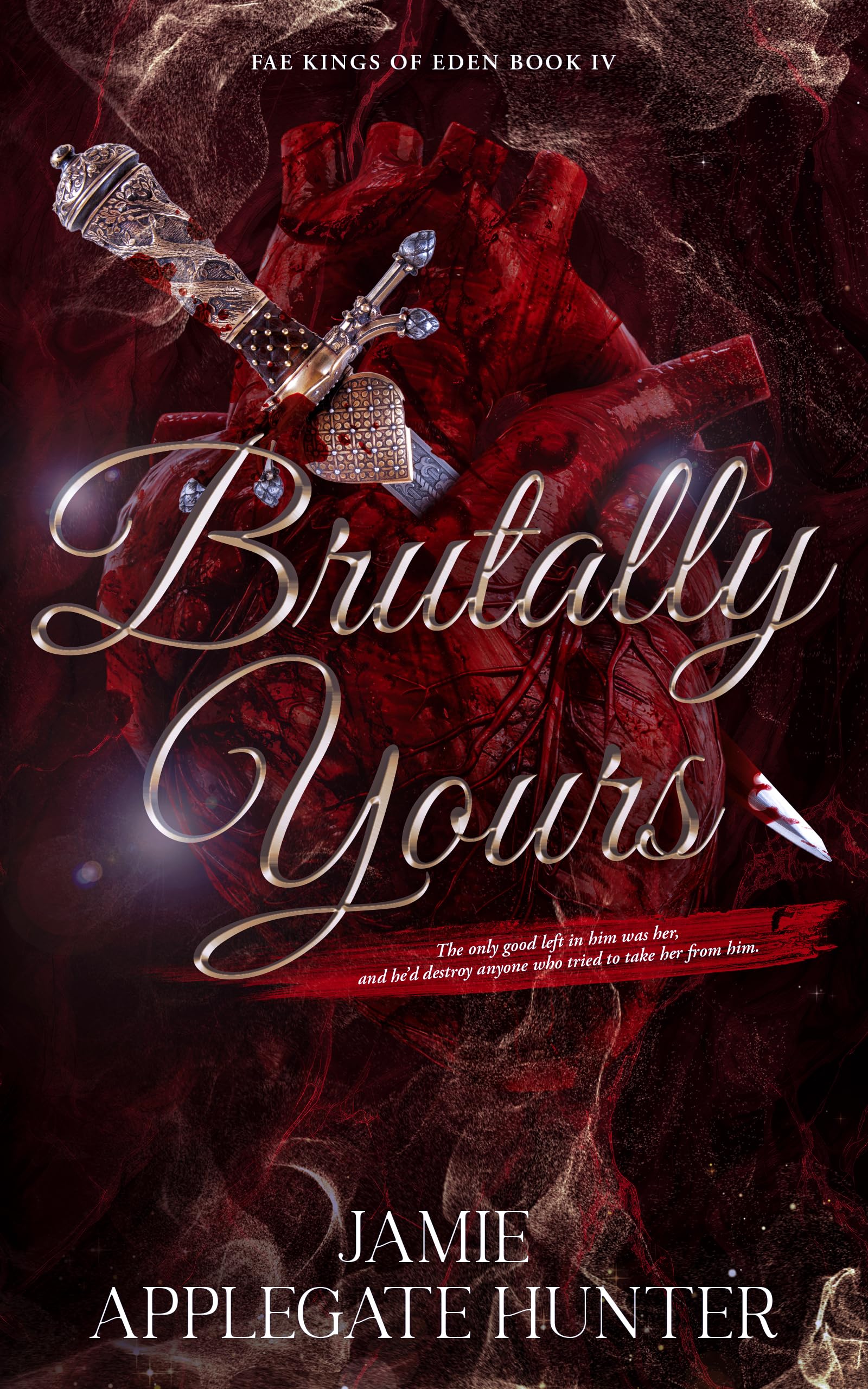 Cover of Brutally Yours: Standalone Dark Romantasy (Fae Kings of Eden Book 4)