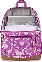 Vista 5 de JanSport Mochila Right Pack, Flor Bae Rosa, Tamaño único, Mochila Right Pack