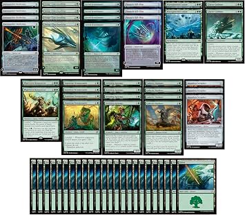 Magic The Gathering Spacecraft Deck - Station - Mono Green - Very Powerful - Modern Legal - Custom Built - 60 Card MTG!