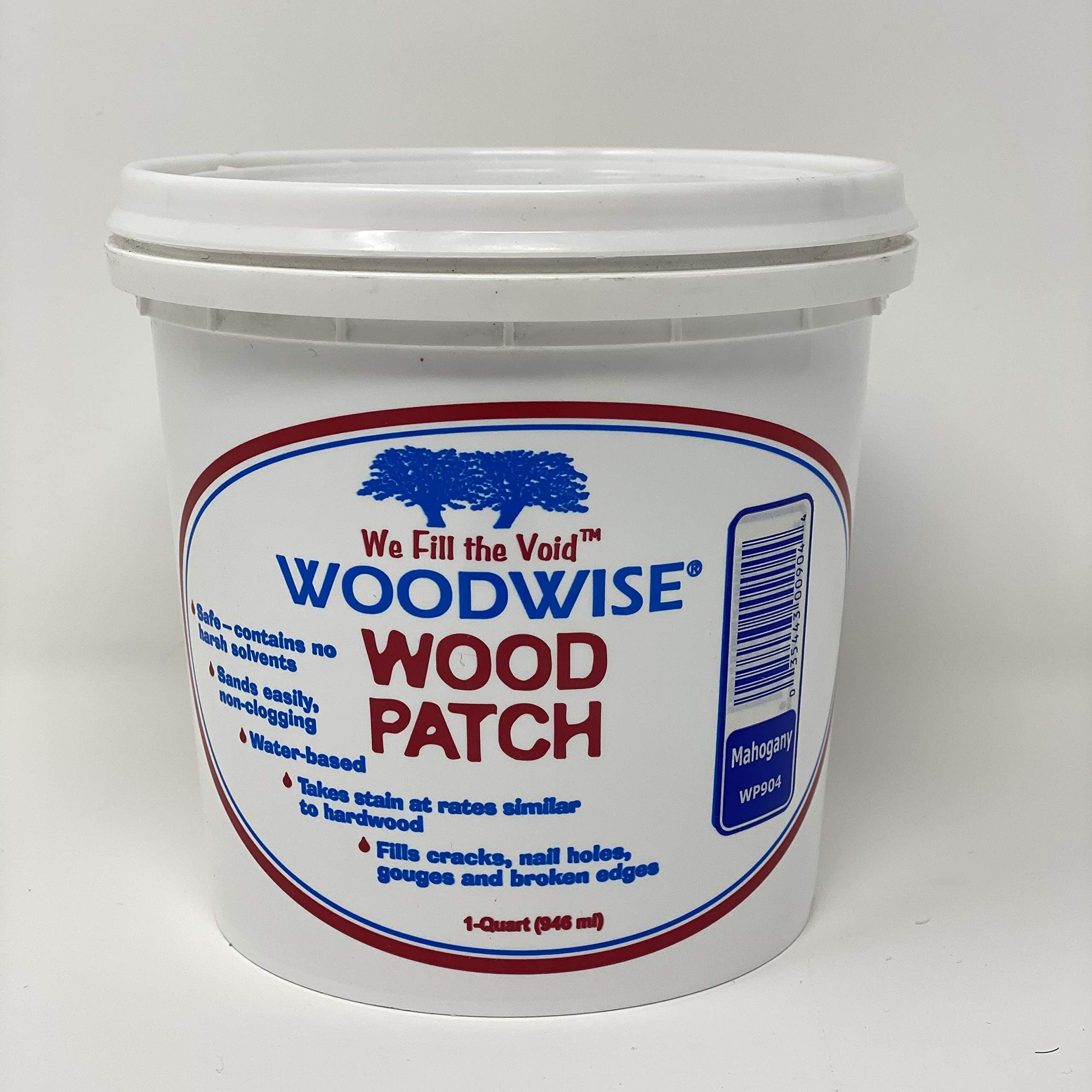 Woodwise Wood Patch Wood Filler - Quart - Mahogany