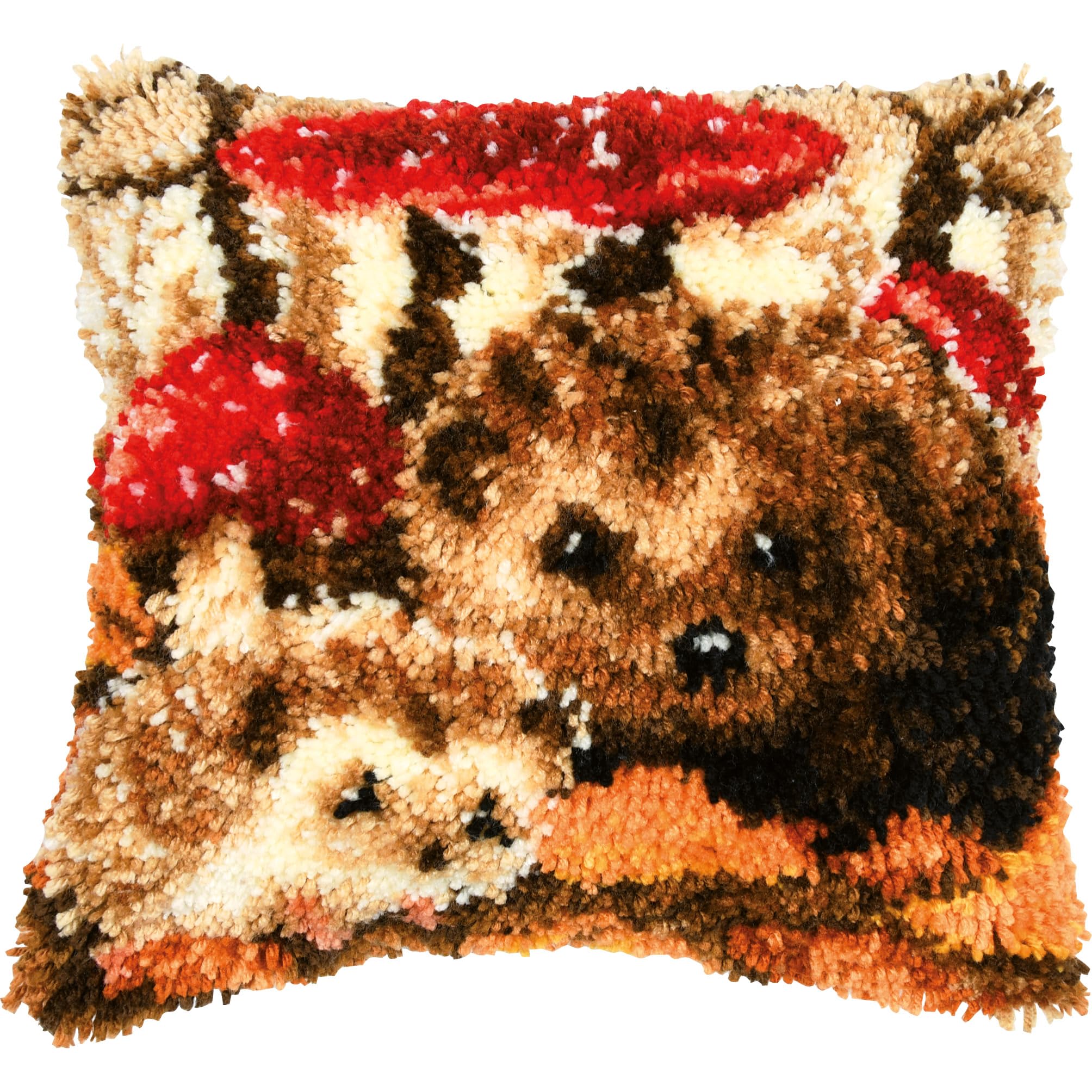 Vervaco Kit Deco Ricamo Contato RICCI Decorazione Sospesa Da Ricamare 40 x 40 cm Set Fai Da Te Creativo Adulti Ricamo Casa Decorazioni Accessori Per Lavoretti Creativi