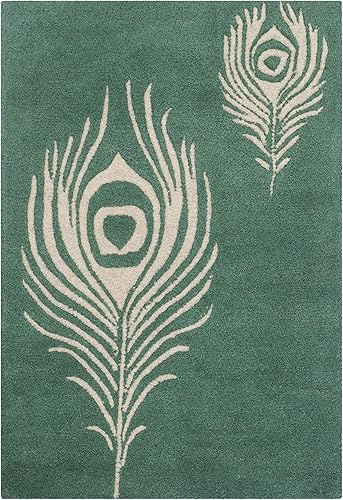 Miniatura 12 de SAFAVIEH Soho Collection SOH704A - Alfombra de pasillo hecha a mano de lana y viscosa de 2 pies 6 pulgadas x 12 pies, color morado y marfil