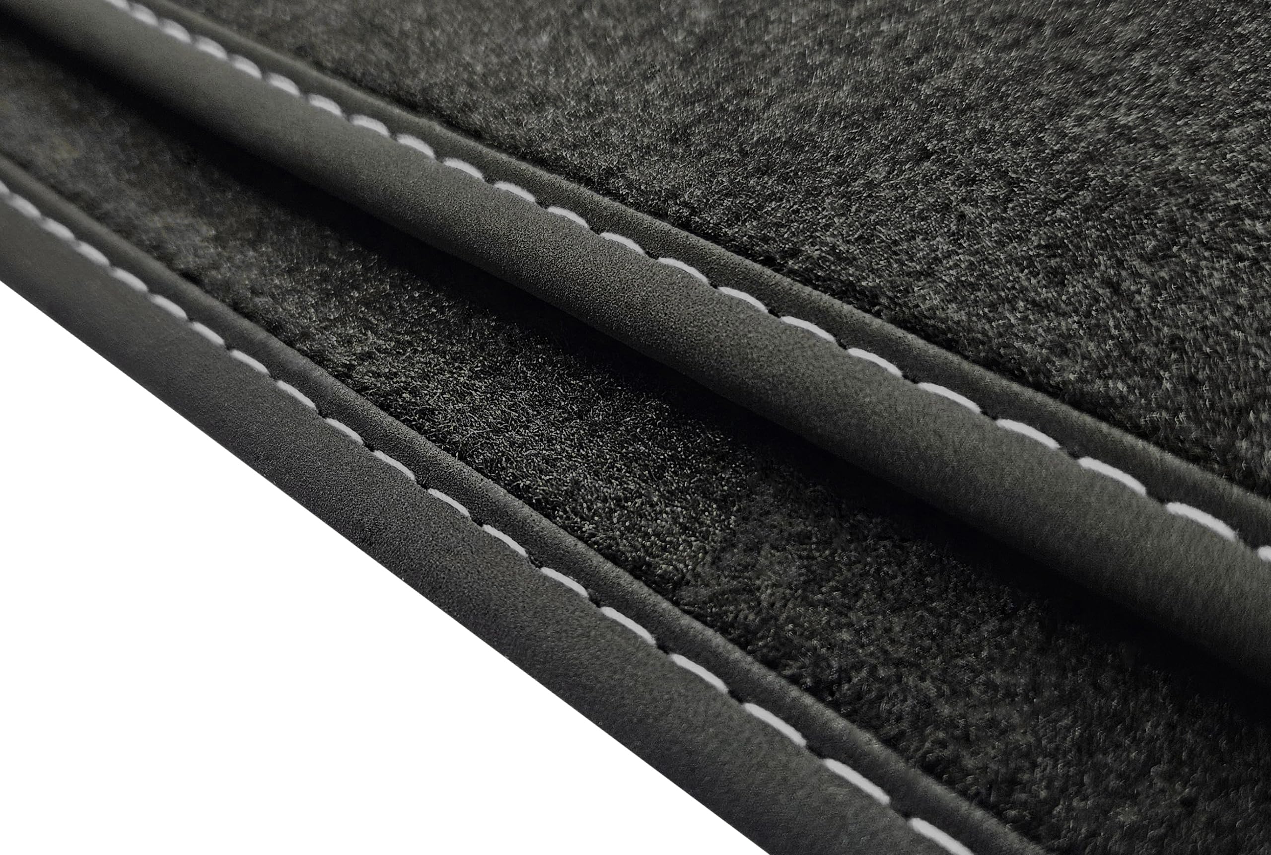 Tappetini Auto In Velluto Per BMW X1 F48 (dal 2015) – Set Da 4 Pezzi, Qualità Originale 850g/m², Sistema Di Fissaggio A Velcro, Antiscivolo E Lavabile, Colore Nero