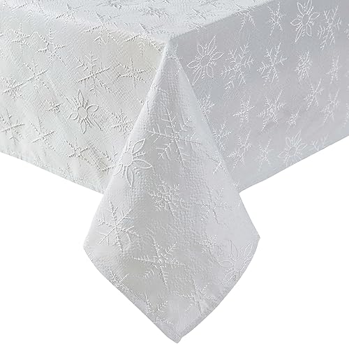 Laura Ashley Nappe en Tissu Jacquard brodé en Relief Infroissable pour Salle à M
