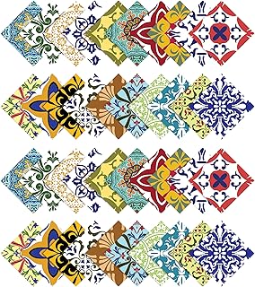 Soimoi Honey Bee Print Precut 5-inch Cotton Fabric Quilting Squares Charm Pack DIY Patchwork Sewing Craft- Multicolor