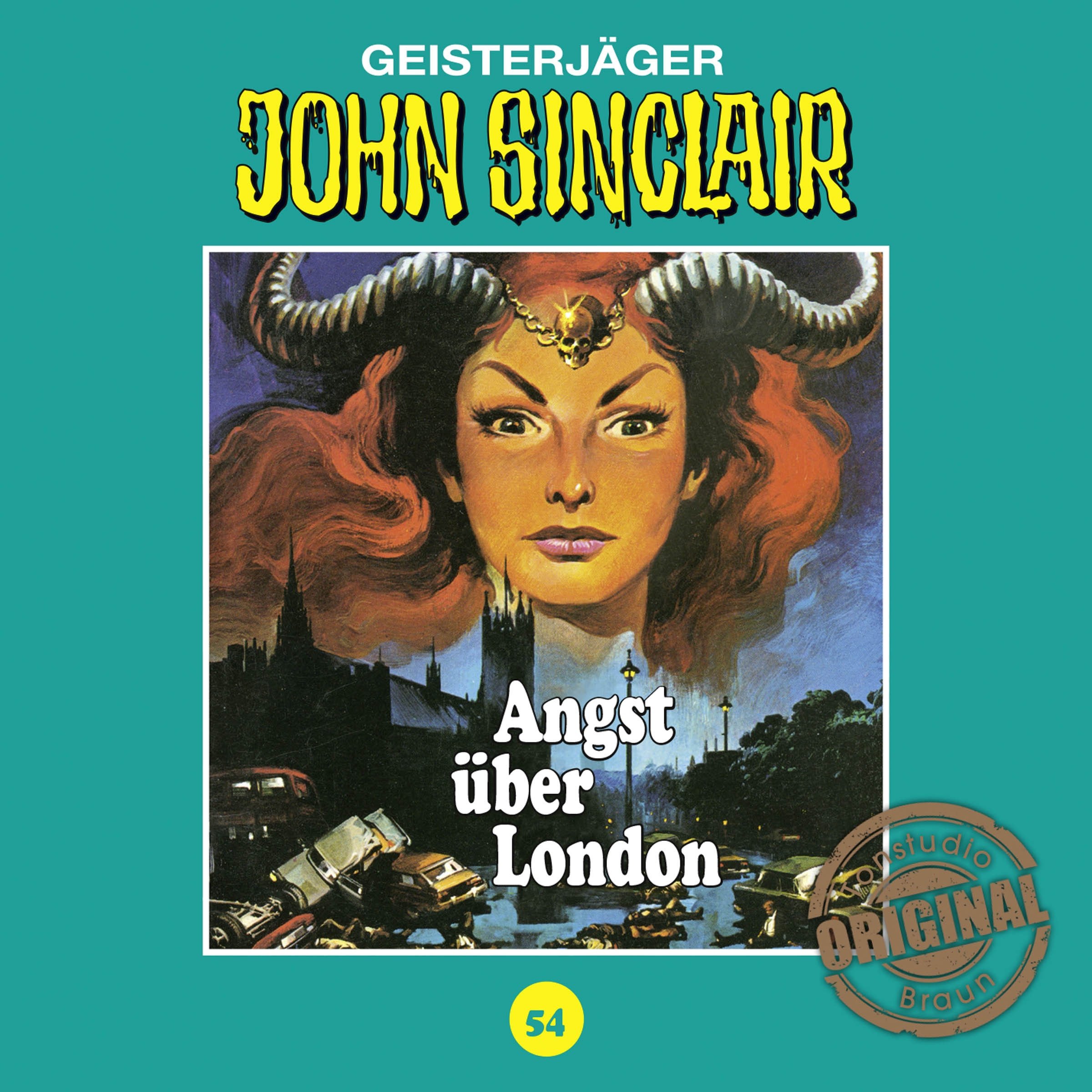 Cover art for Angst über London: John Sinclair - Tonstudio Braun Klassiker 54