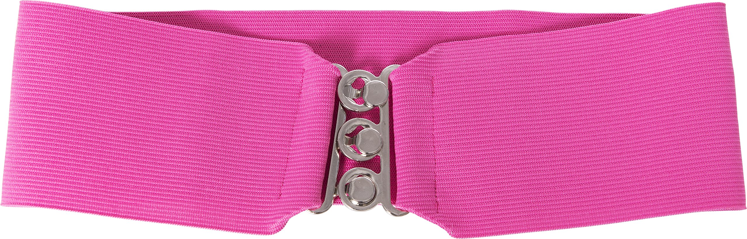 Hip Hop 50's ShopHip Hop 50s Shop Child Elastic Cinch Belt (Small Child (20-23"), Hot Pink)