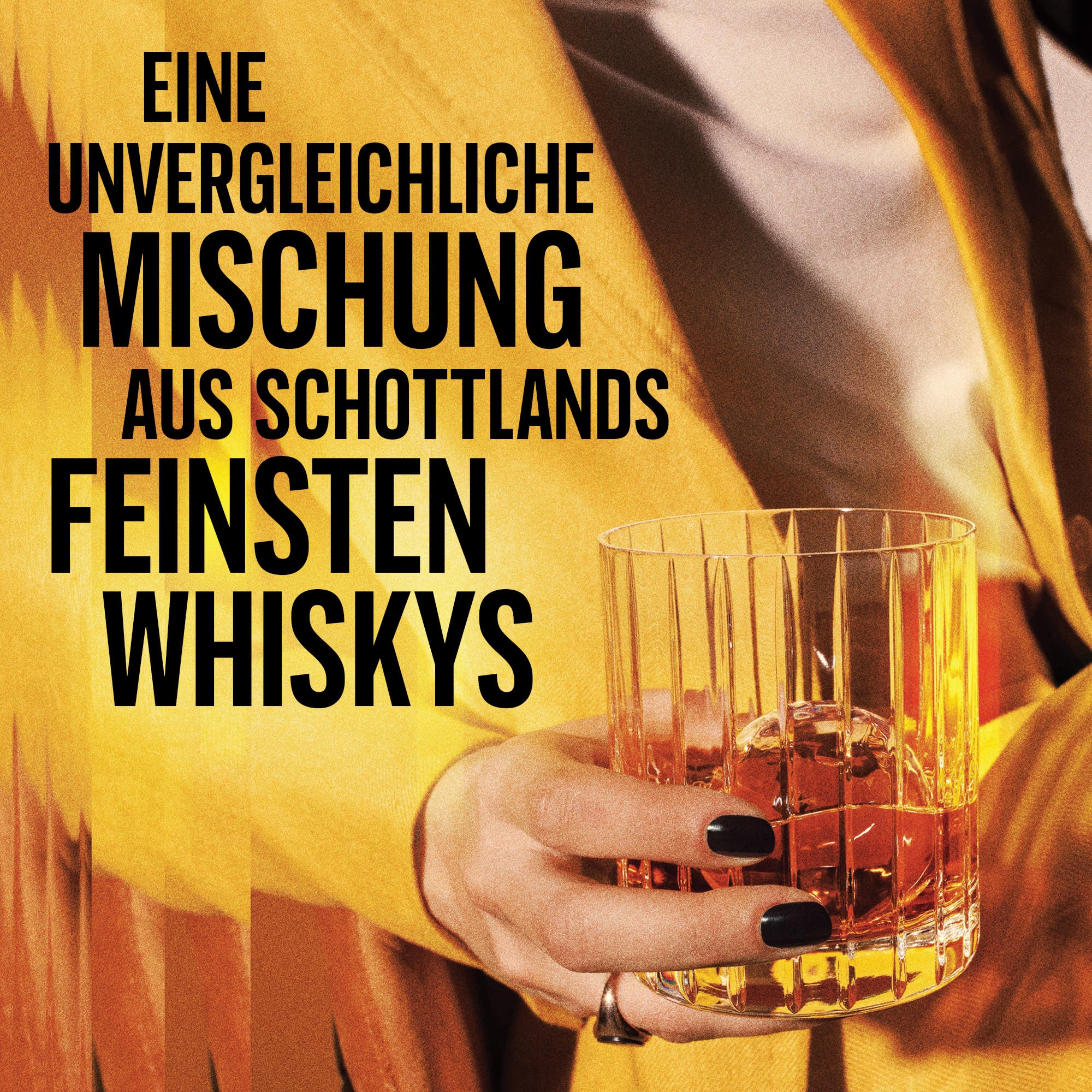 Johnnie Walker Black Label 12 Jahre, Blended Scotch Whisky, klassisch, Geschenkidee für genussvolle Abende zu Hause & mit Freunden, 40% Vol, 700ml