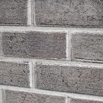 3D Faux Brick Wall Panels Lightweight Styrofoam Cladding for Interior & Exterior Use | DIY Decorative Panels | 2 Pack (40x20) | Ideal for Living Room, Kitchen, Outdoor Walls Silverstone