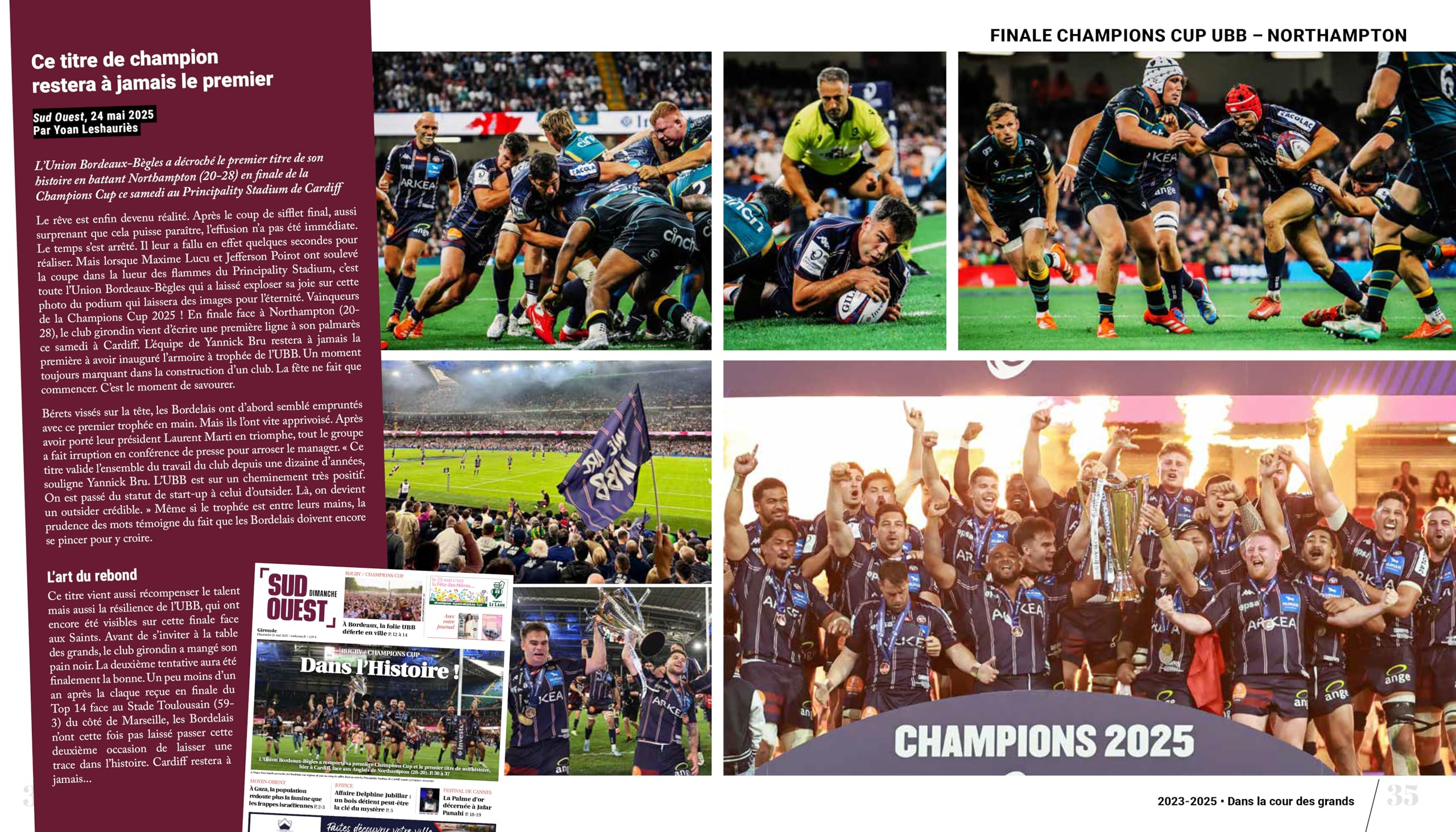 UBB: Histoire d'une folle reconquête