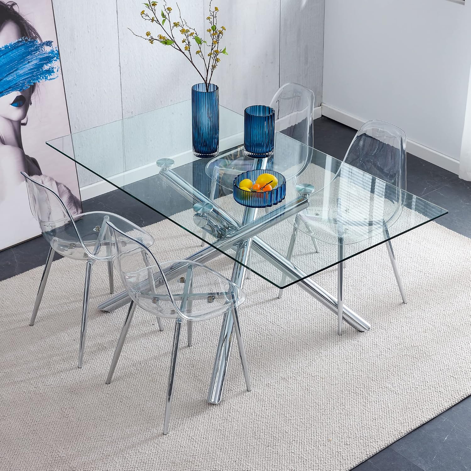 SLEERWAY Sillas De Comedor Modernas Sillas De Comedor Sillas De Comedor ...