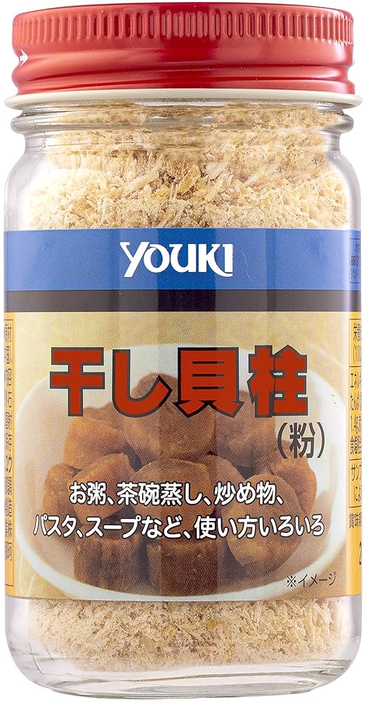 ユウキ Amazon.co.jp: ユウキ食品 干し貝柱(粉) 50g : 食品・飲料・お酒