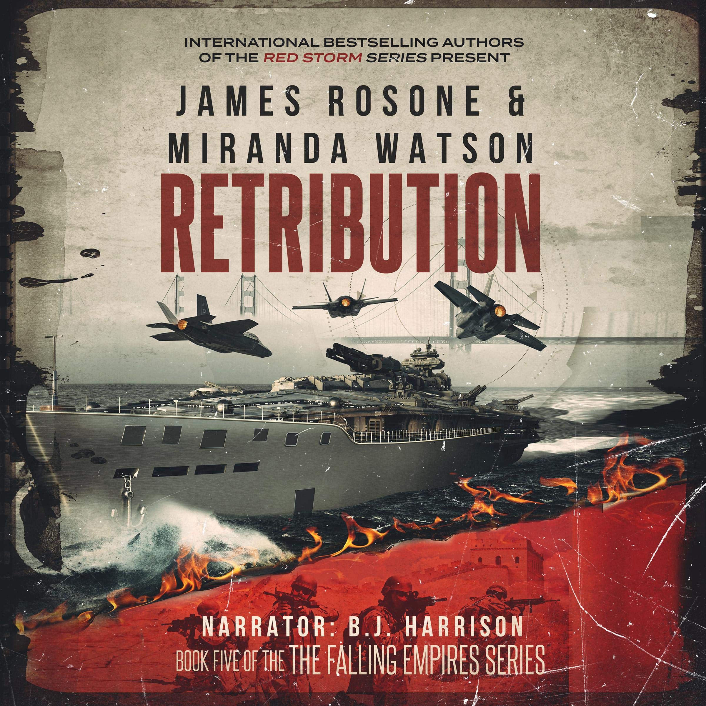 Cover art for Retribution: The Falling Empires Series, Book 5