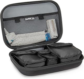 USA Gear Case for Medical Thermometer - Thermometer Case for Temporal Scanner Thermometer, Infrared Thermometer, Ear Thermometer Compatible with Braun ThermoScan, Goodbaby, QQcute, Exergen and More