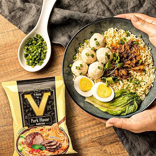 Miniatura 4 de Vi Huong No MSG Fideos Asiáticos instantáneos Sopa Popular de fideos Ramen Fideos Ramen instantáneos Paquete de fideos instantáneos ramen asiático