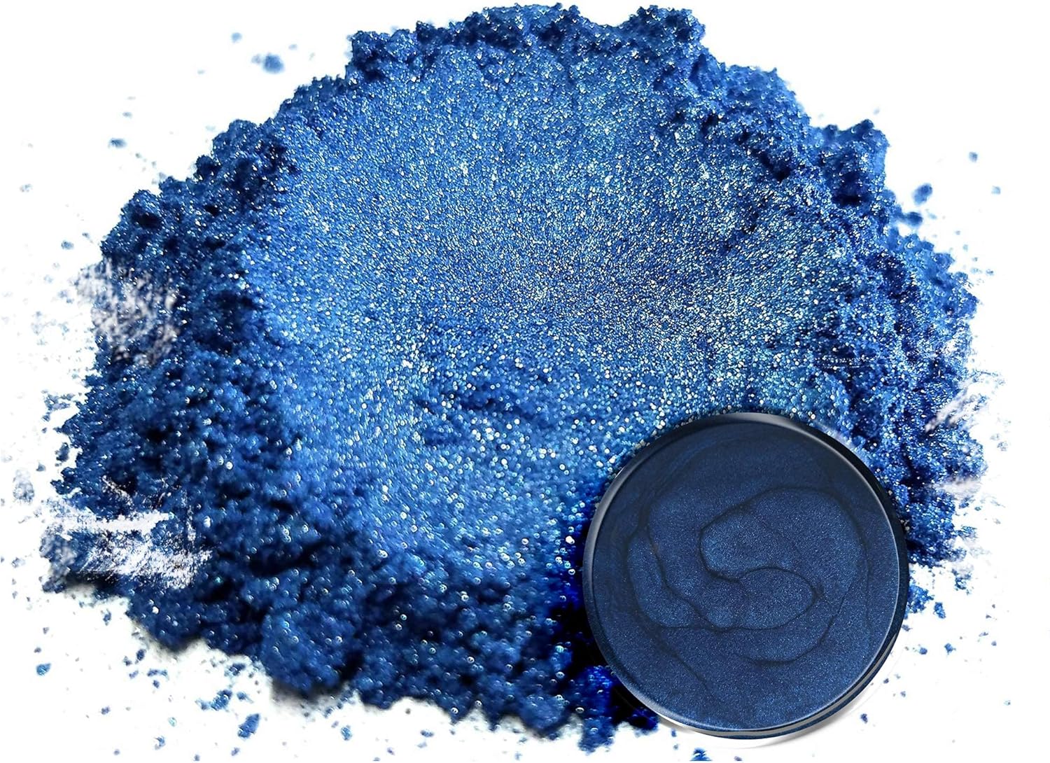 Eye Candy Pigments Premium Blue Mica Powder - Blueblood (50gr) - for Epoxy, Resin, Soap, Paint, Woodworking, Acrylic Pouring, Bath Bombs, Fishing Lures - DIY Arts and Crafts Additive - Image 7