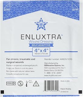 Enluxtra Self-Adaptive 'Any Wound' Dressings - 3-Pack of 4 x4 Enluxtra Dressings AWD-5-1010