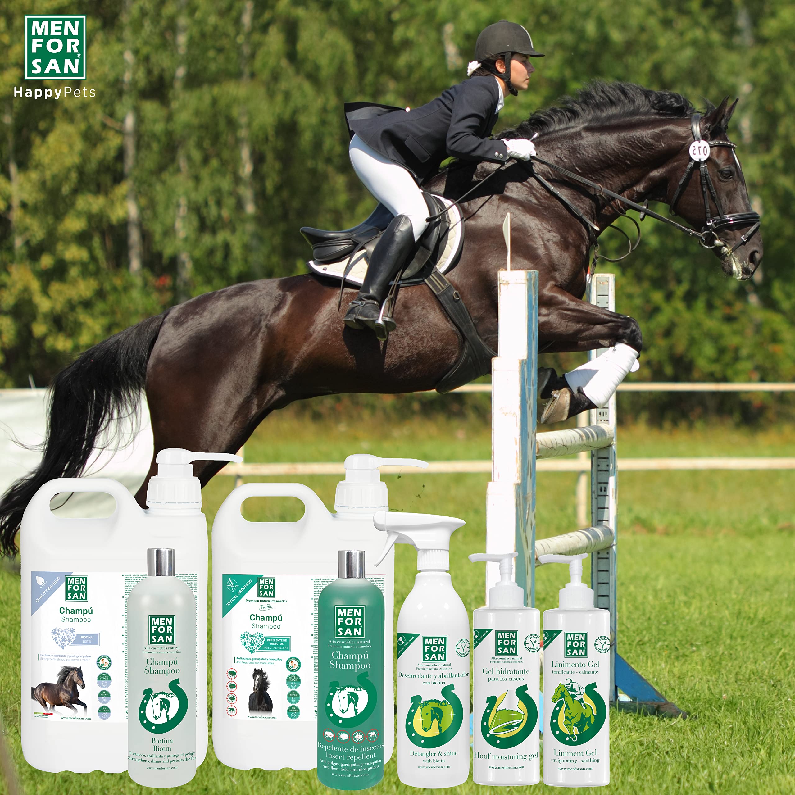 MENFORSAN Gel Hidratante para los Cascos de Caballos - 500ml
