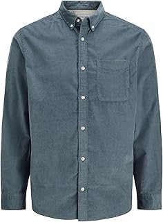JACK & JONES JJECLASSIC Men's Casual Corduroy Shirt Regular Fit S-XXL