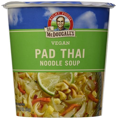 Dr McDougall Copa del Pad Thai sopa de fideos Big 20oz Dr McDougall Copa del Pad Thai sopa de fideos Big 20oz
