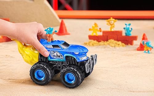Miniatura 8 de Smashers Monster Wheels Paquete Misterioso RED Flame Más de 25 Sorpresas de Monster Trucks!