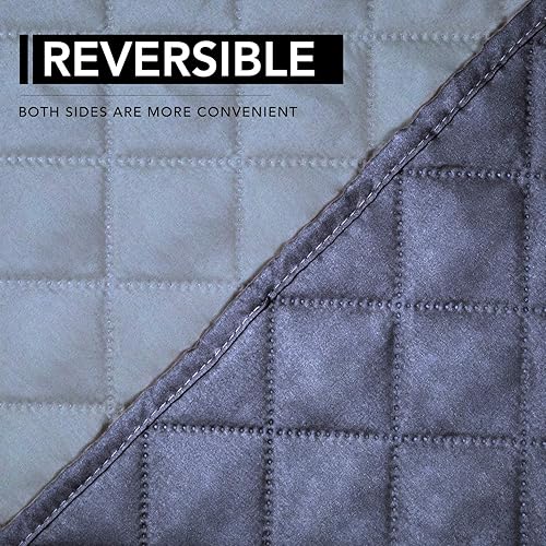 Miniatura 5 de Easy-Going - Funda reversible para sofá reclinable extragrande, protector resistente al agua, correas elásticas, para mascotas (sillón reclinable