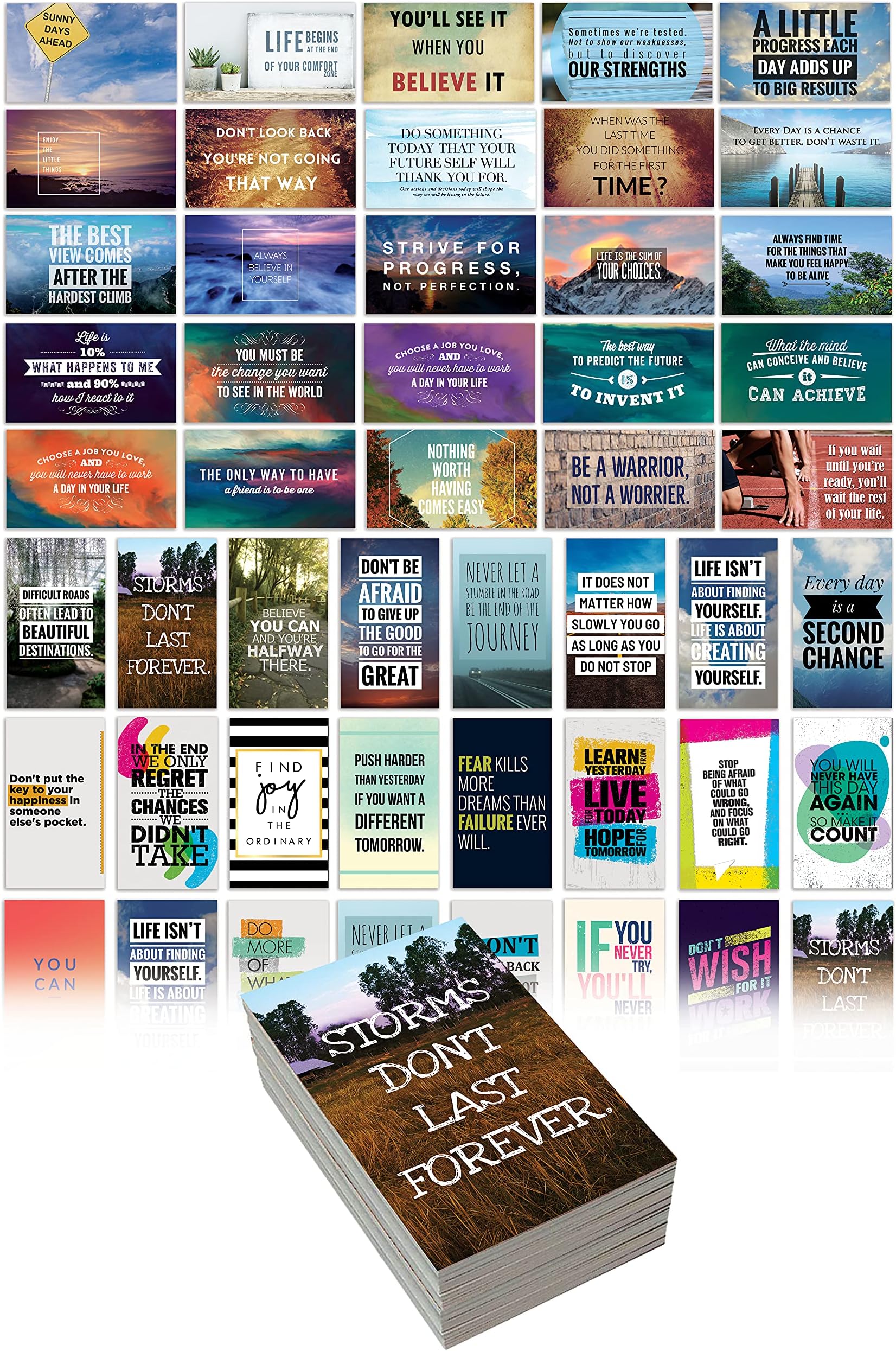 RYVE Positive Affirmations Cards for Women 52