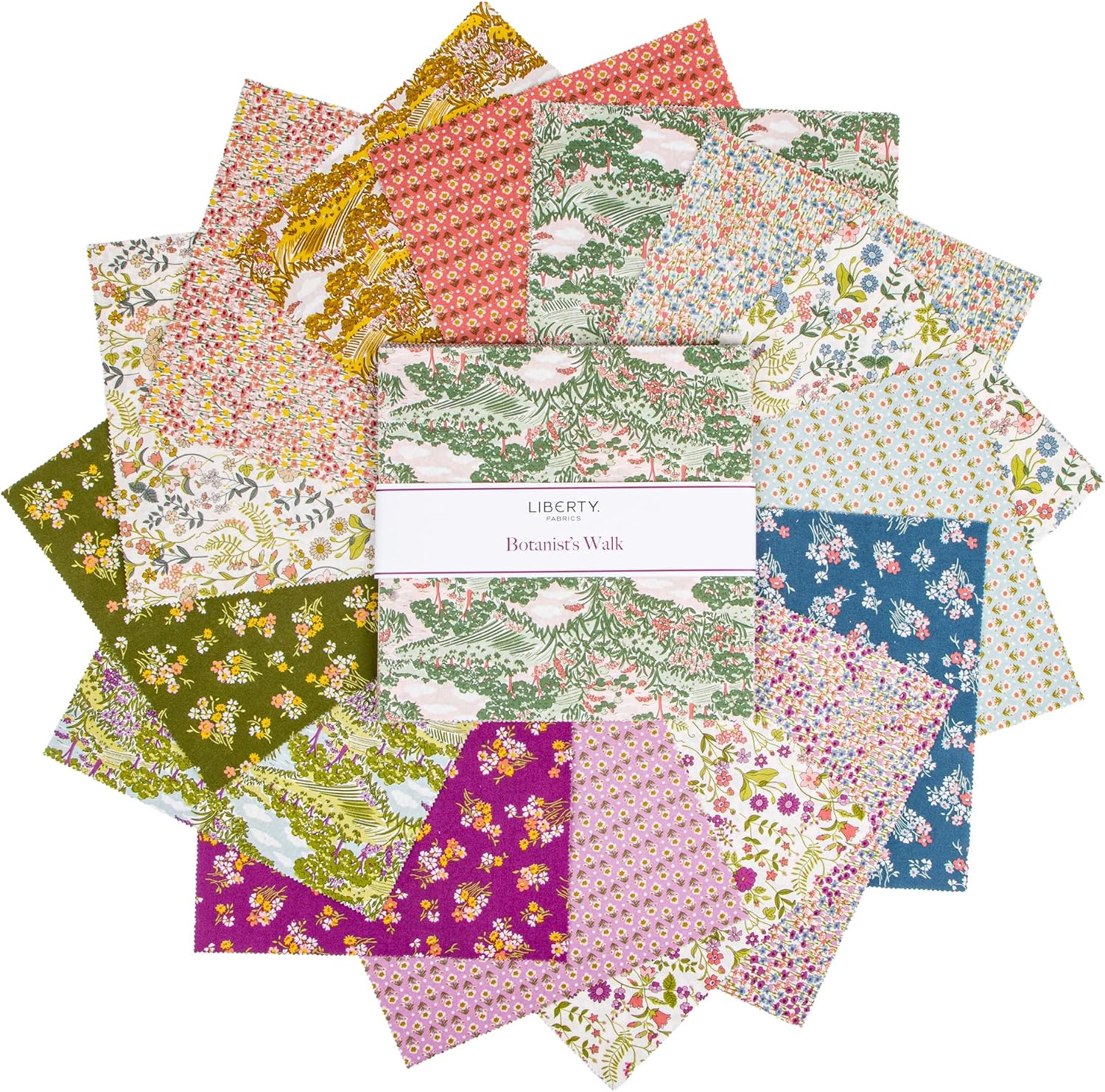 Riley Blake - Botanist's Walk 10" Stacker by Liberty Fabrics 42 pcs
