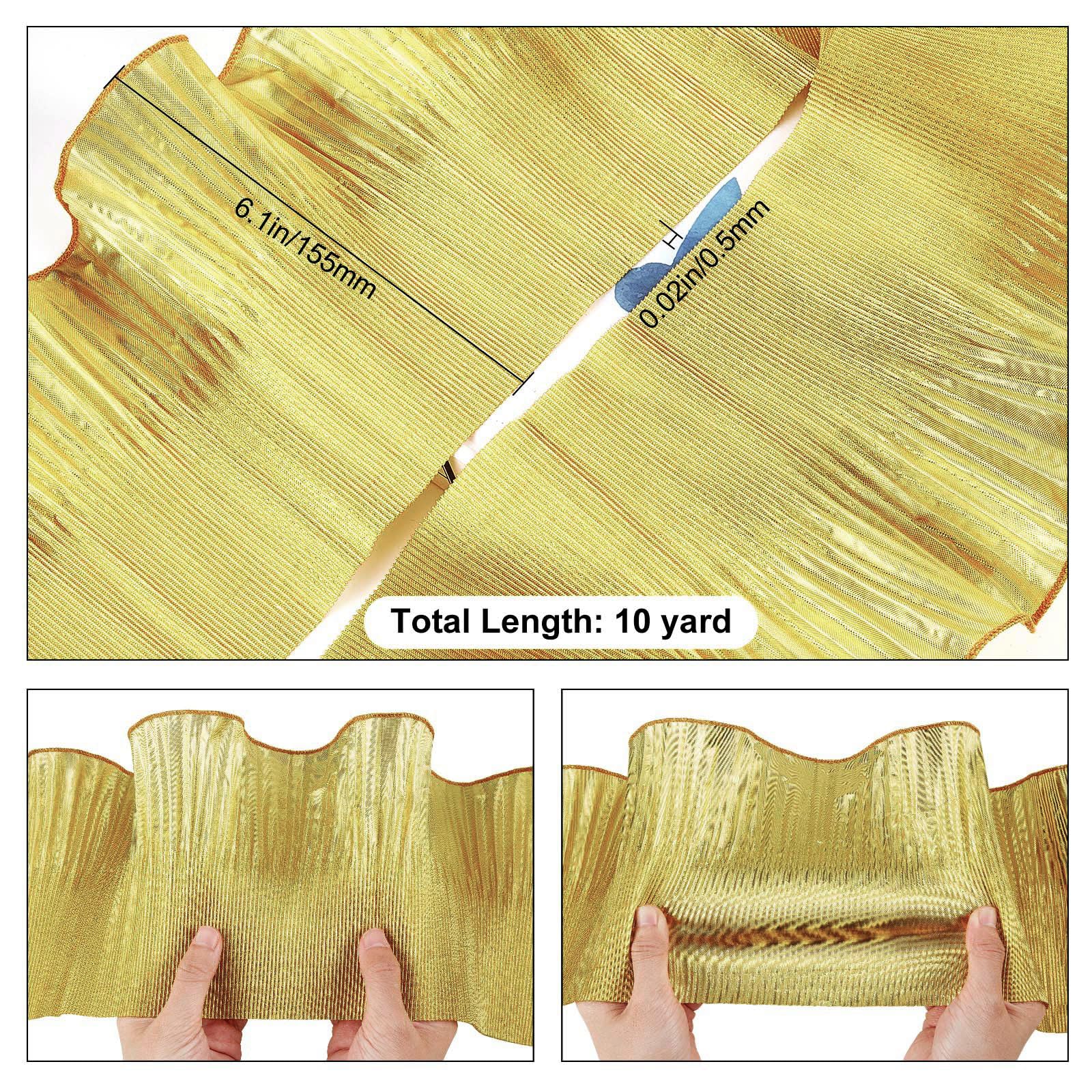 10 Yards 4.72"/12cm Organza Ruffled Pleated Lace Fabric Trim Pink Retro Ruffle Pleated Chiffon Trimmings Polyester Border Lace Fabric Diy Wedding Dres A57d610c 8333 4324 935f B68517e8b2f2.5c96740b43371fdd363d112a9b17abb3