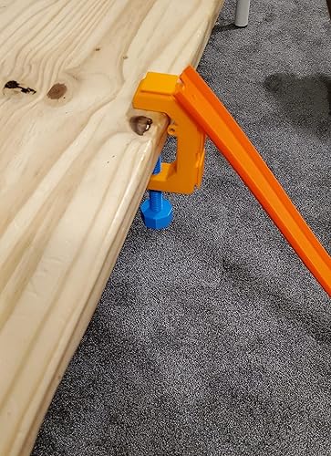 Miniatura 4 de SpeedFreakCNC Soporte de abrazadera C a escala 164 compatible con ruedas calientes y juegos de rieles de caja de cerillas