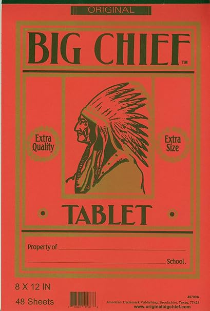 Amazon.com : Original Big Chief Writing Tablet, Primary Grades, Westab ...