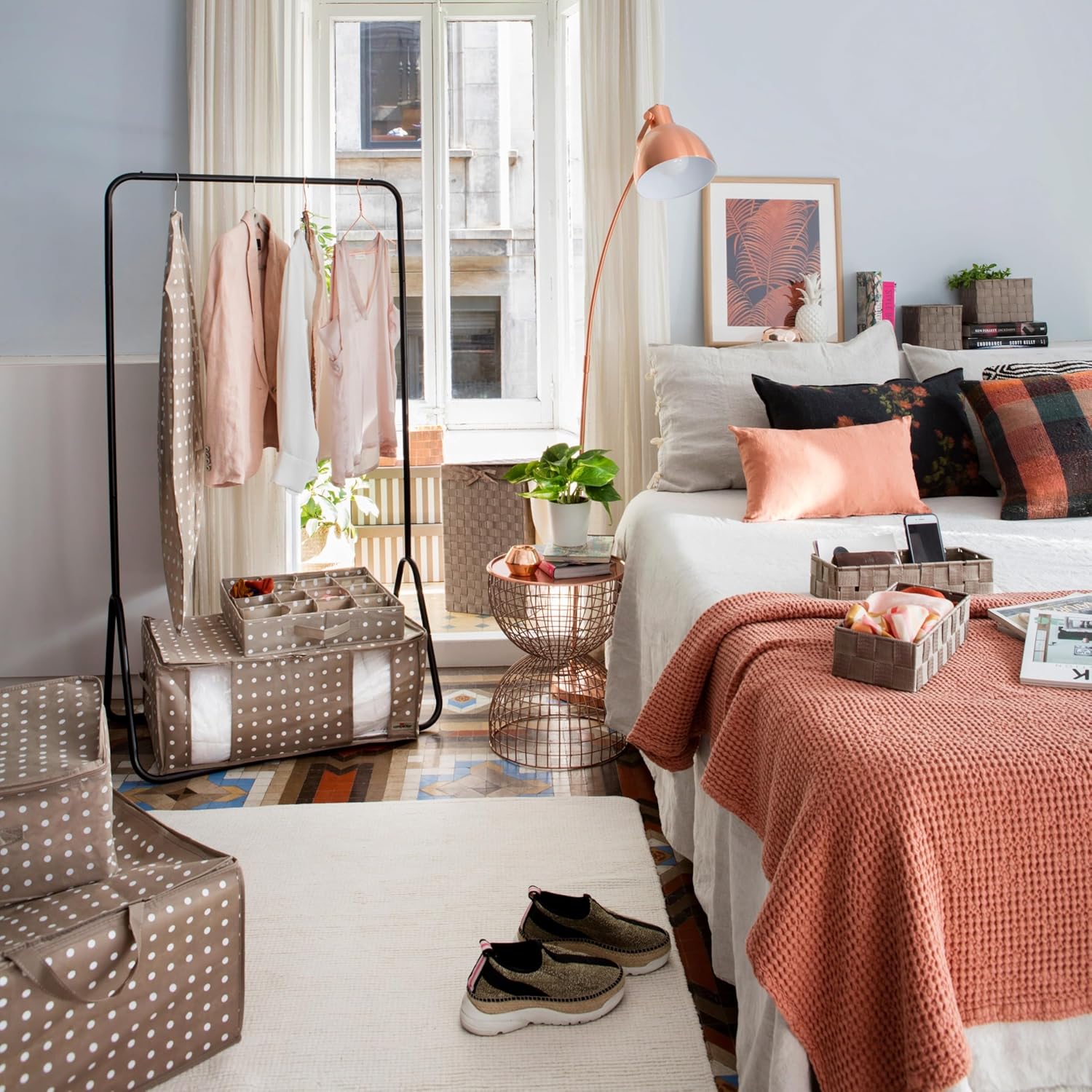 Compactor Polypropylene Rivoli Non Woven Garment Bag, Brown, Small