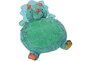 Mary Meyer Baby Mat: Pebblesaurus Dinosaur Tummy Time Oasis