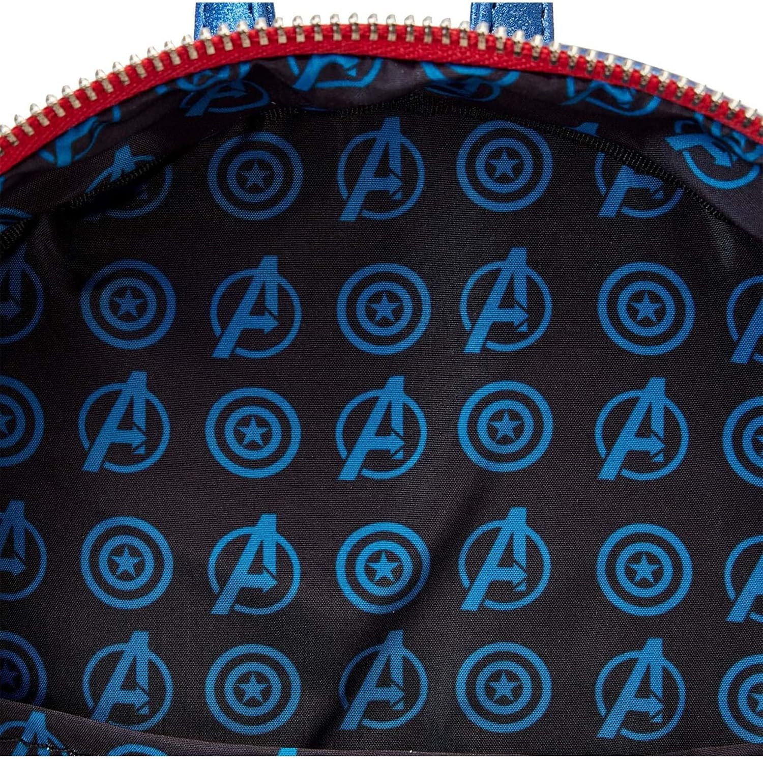 Loungefly: Marvel Shine Captain America Cosplay Mini Backpack - Confidential