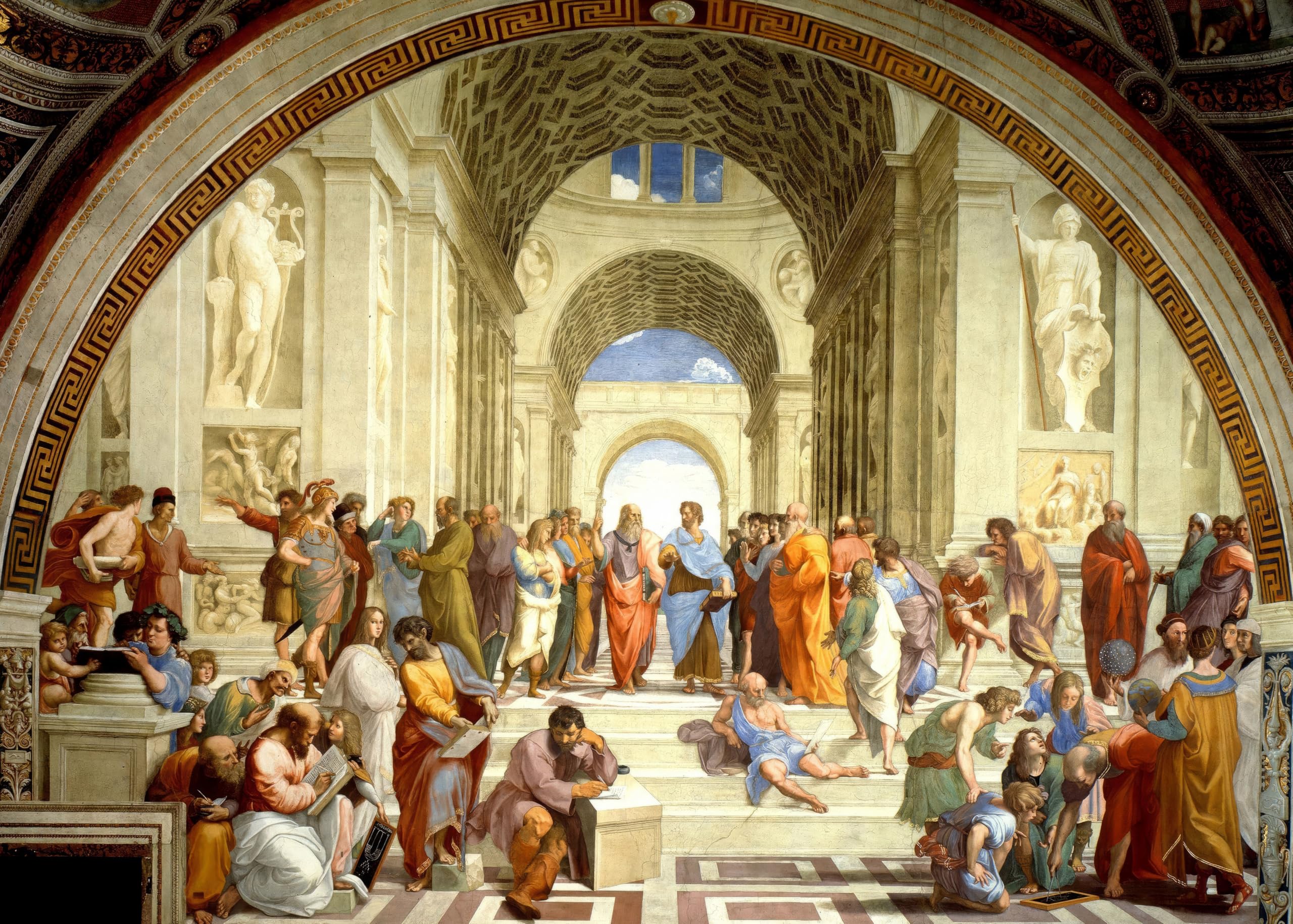 Jigsaw Puzzles for Adults 1000 Piece The School of Athens by Raphael 27.56 x 19.69 Inch Jigsaw Puzzles for Adults Educational Game 1000 Pieces Raphael Puzzles for Adults