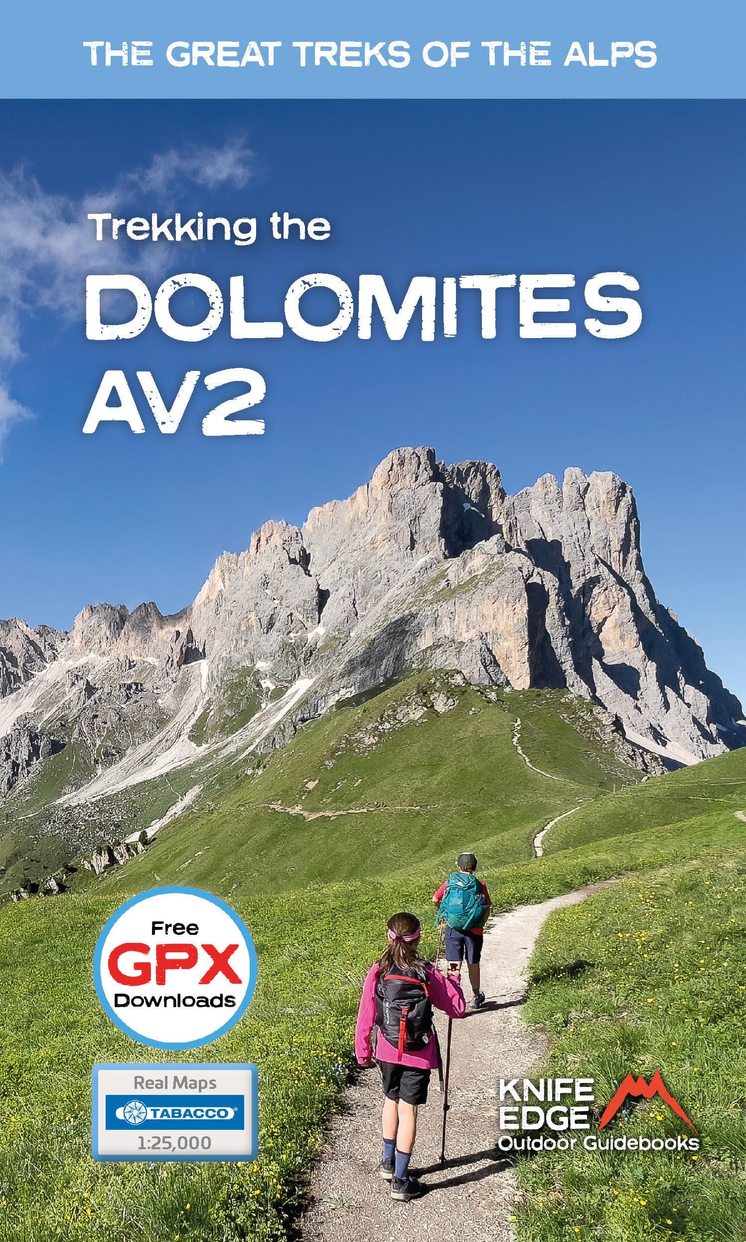 Trekking the Dolomites AV2 by Andrew McCluggage - 9781912933211