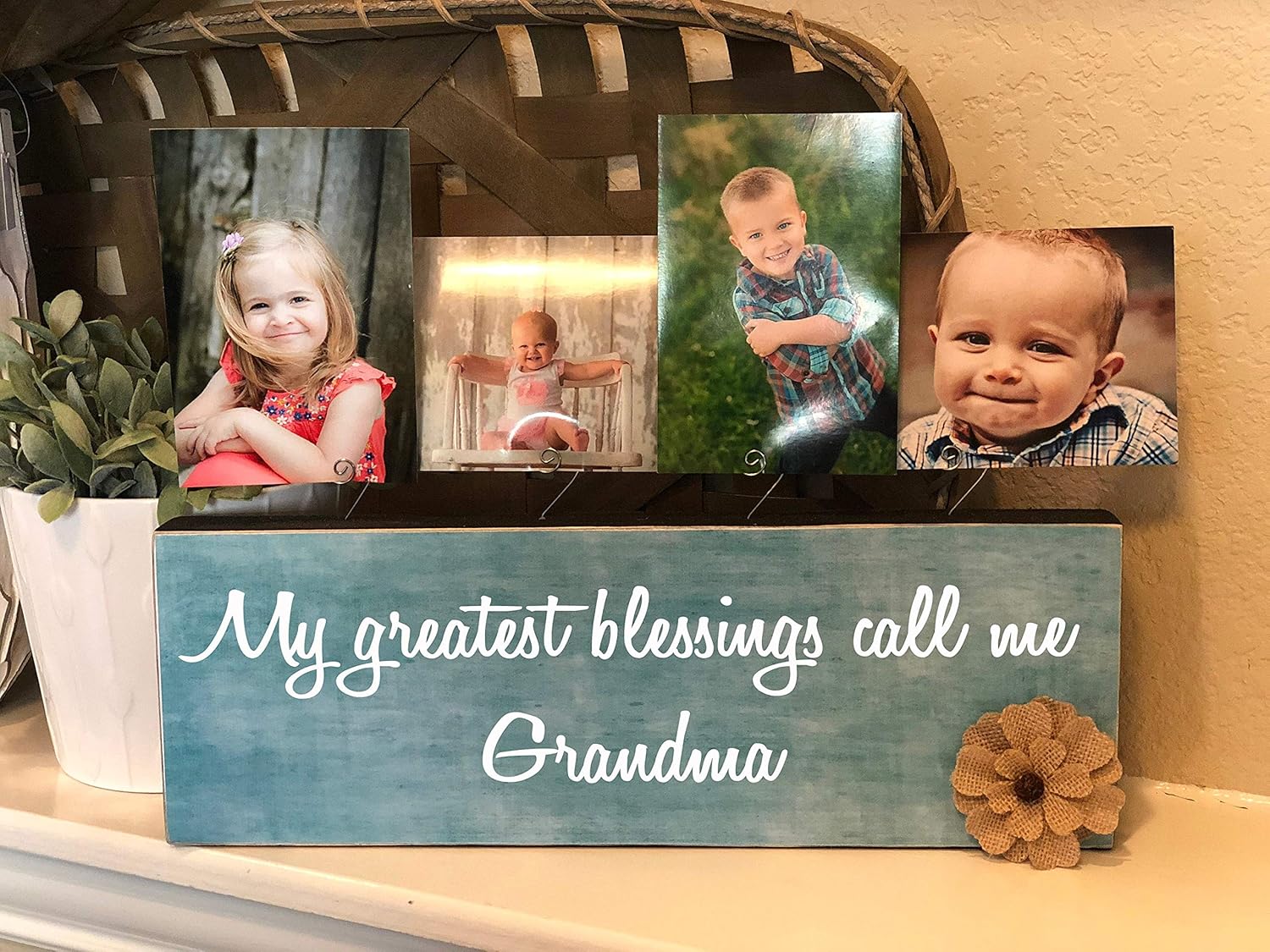 My Greatest Blessings Call Me Grandma Personalized Gift