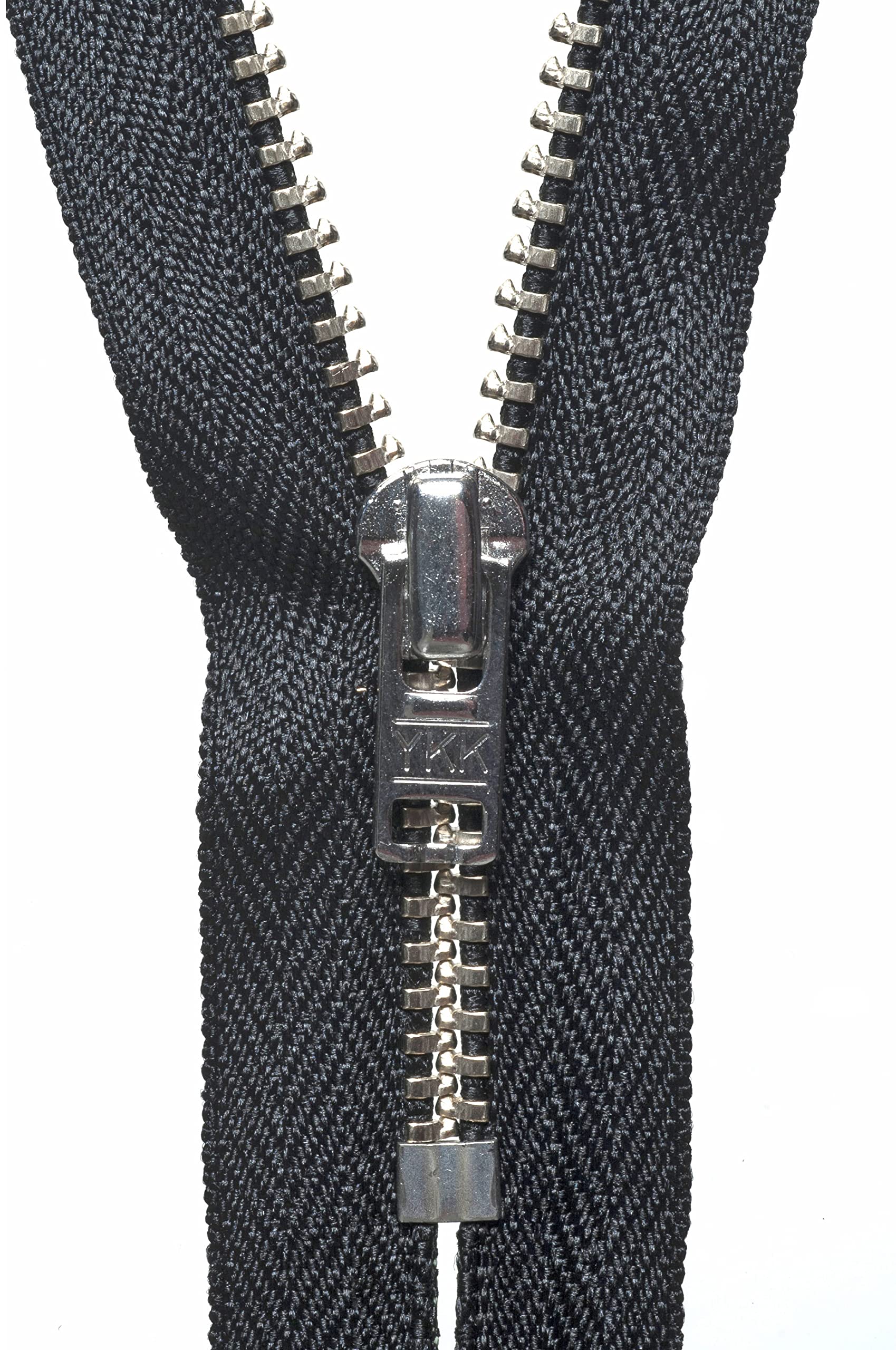 Ykk No. 580 Black Auto Lock Zip, 15 Cm Length