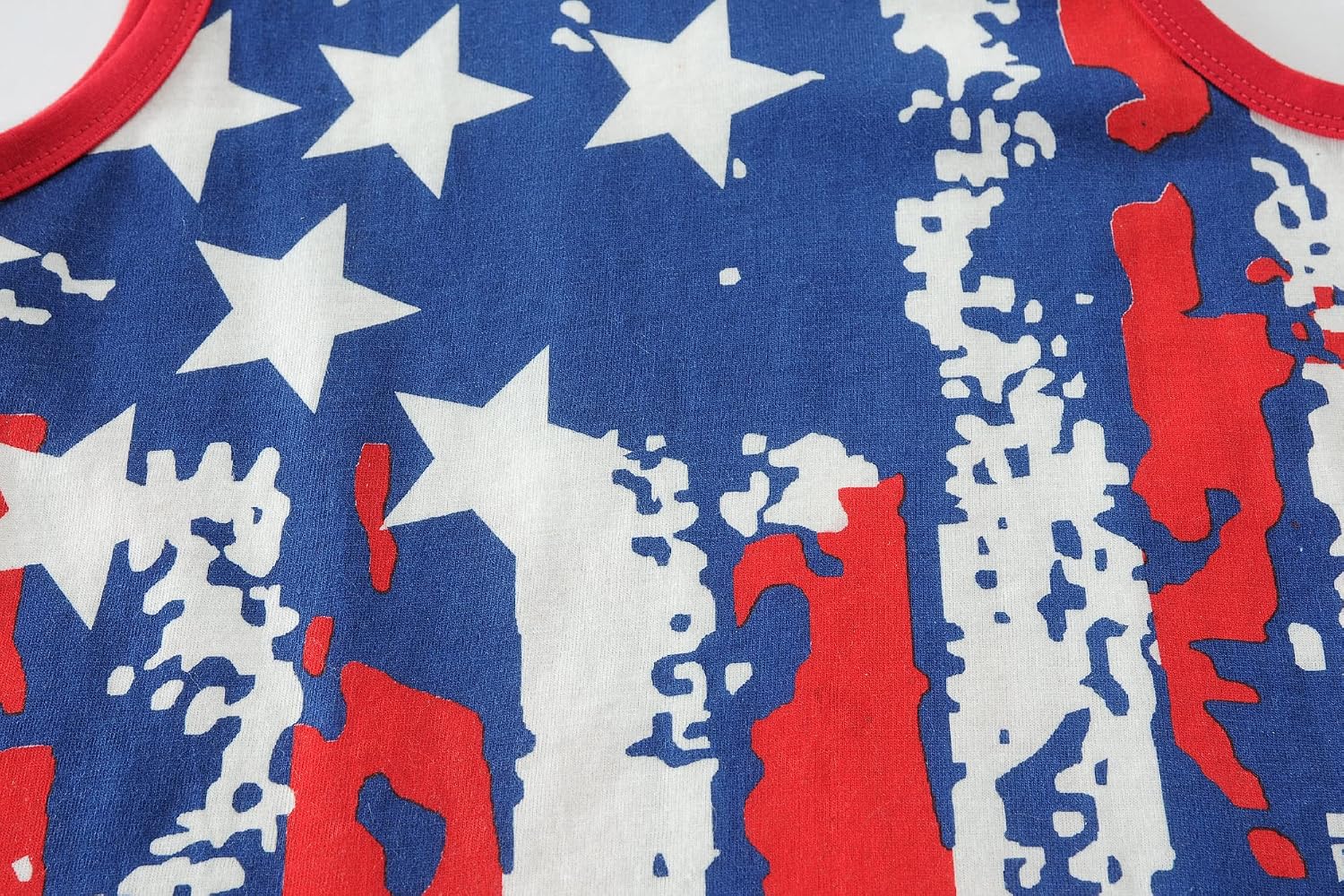4th of July Tank Tops Toddler Boys American Flag T-Shirts Baby Shirts Patriotic Tops