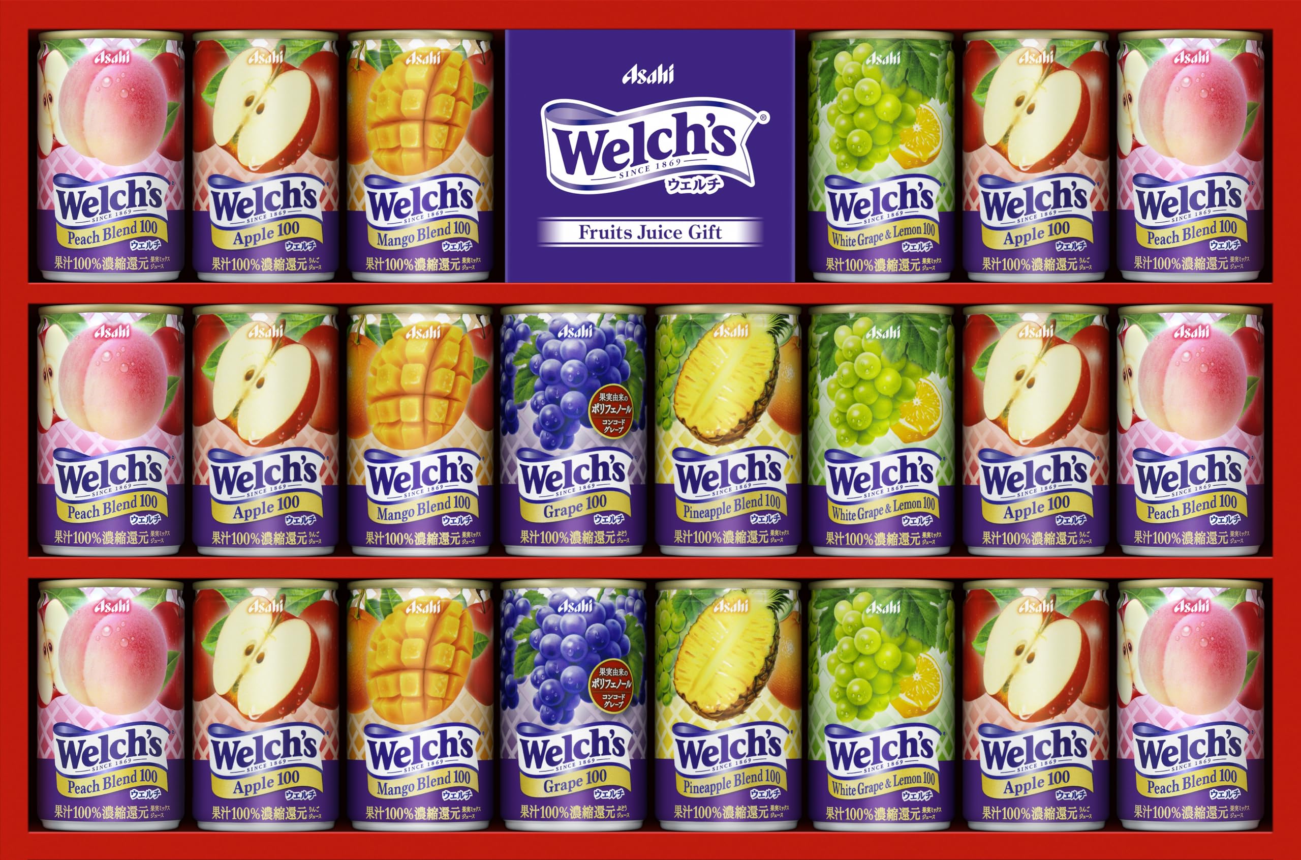Amazon | アサヒ飲料 ウェルチギフト W30T[ギフト] | Welch's(ウェルチ