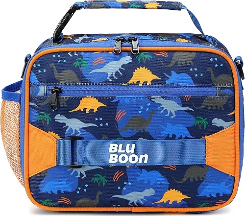 Miniatura 7 de Lonchera térmica para niños para la escuela, resistente al agua, reutilizable, con correa ajustable, para lonchera y botella de agua, fácil de
