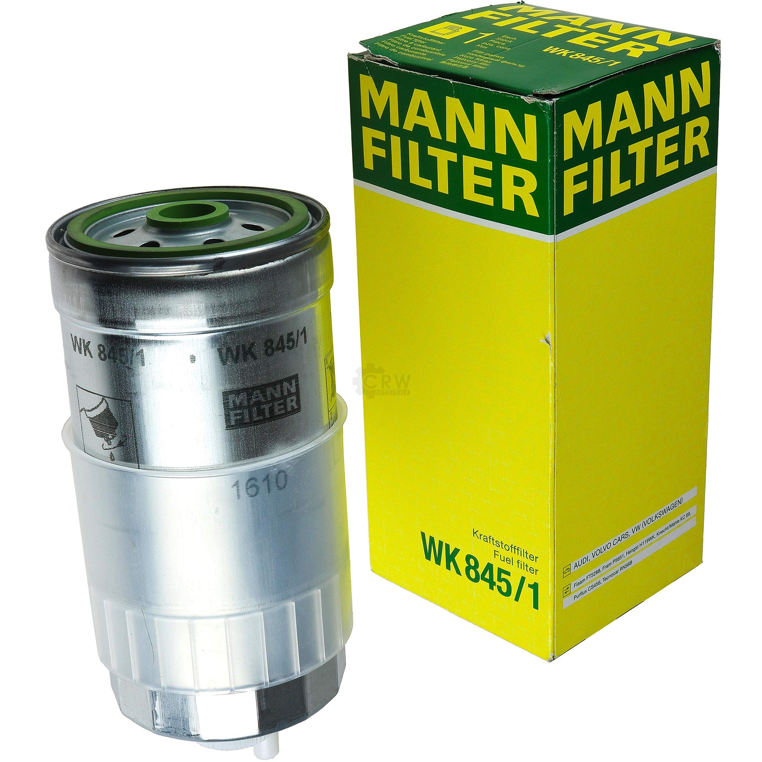 Paquete de inspección Kit de mantenimiento de filtros con filtro de aceite W 1130/1, filtro de aire C 31 195, filtro de combustible WK 845/1, filtro de habitáculo CU 3192, tornillo de cierre