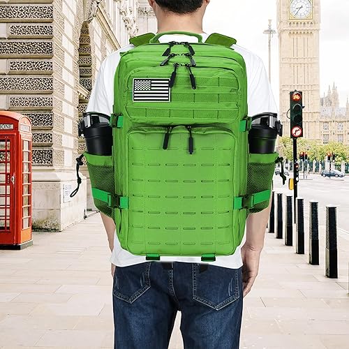 Miniatura 6 de Mochila táctica militar 45L25L Paquete de asalto de 3 días Molle Daypack Mochila de senderismo para hombres y mujeres