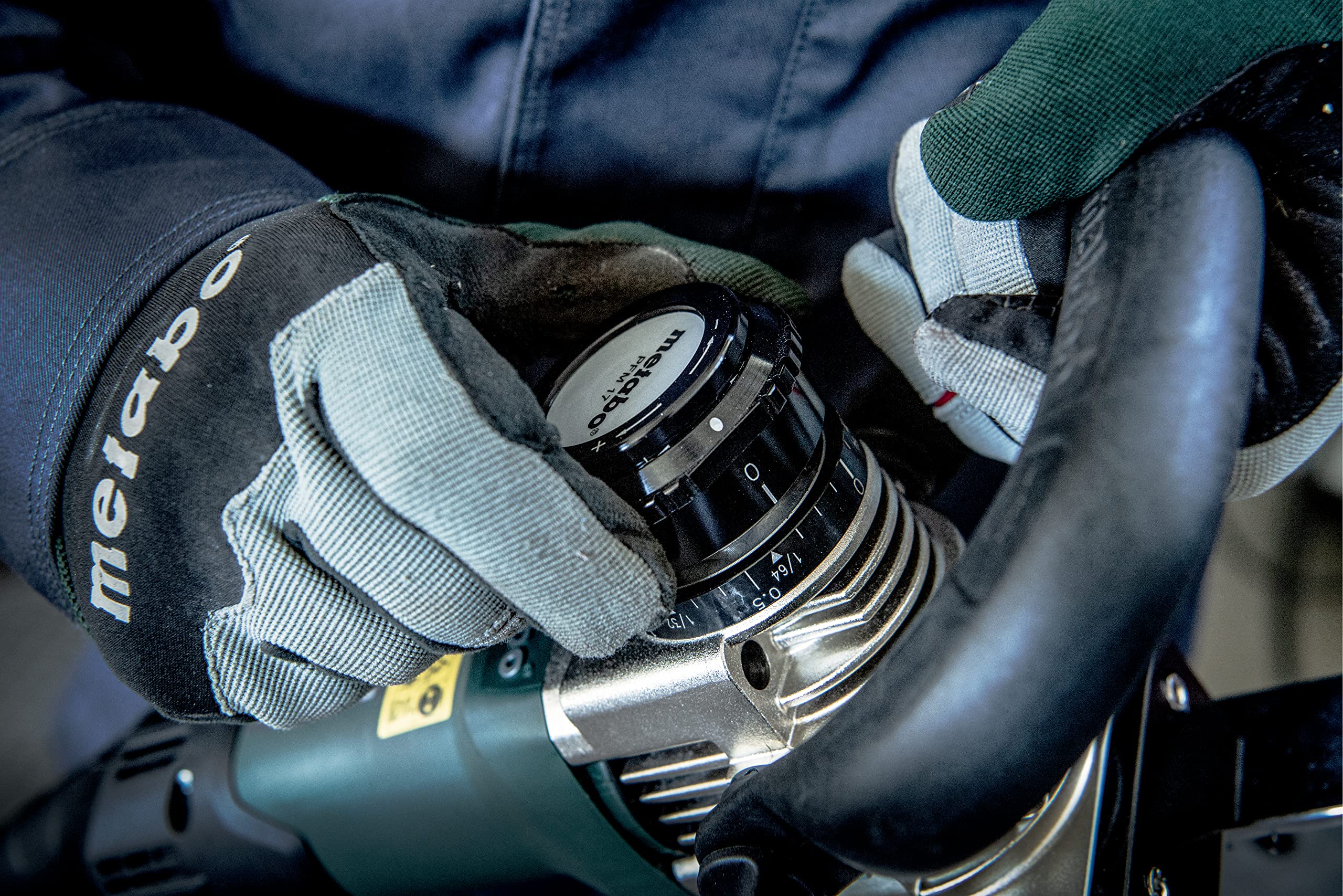 metabo Metall-Planfräse PFM 17, Schweißraupen-Entferner mit VTC-Elektronik